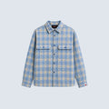 COASTAL BLUE FLANNEL SHIRT